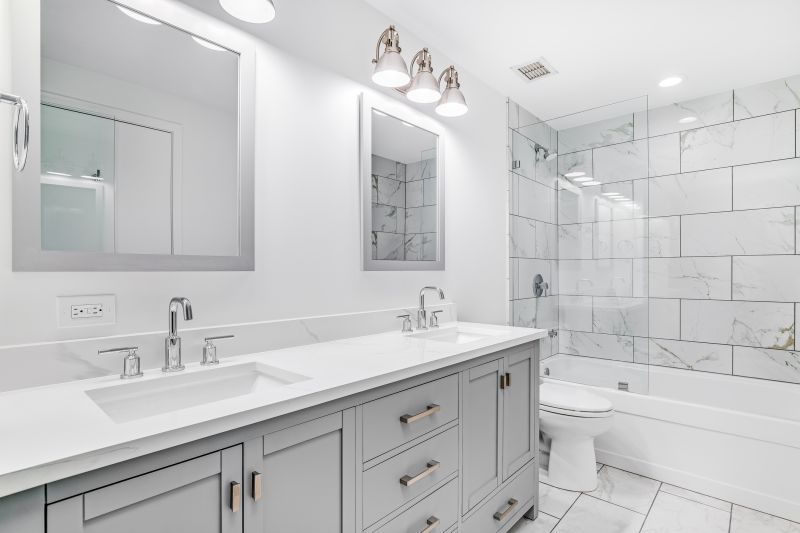 Modern Vanity and Fixtures